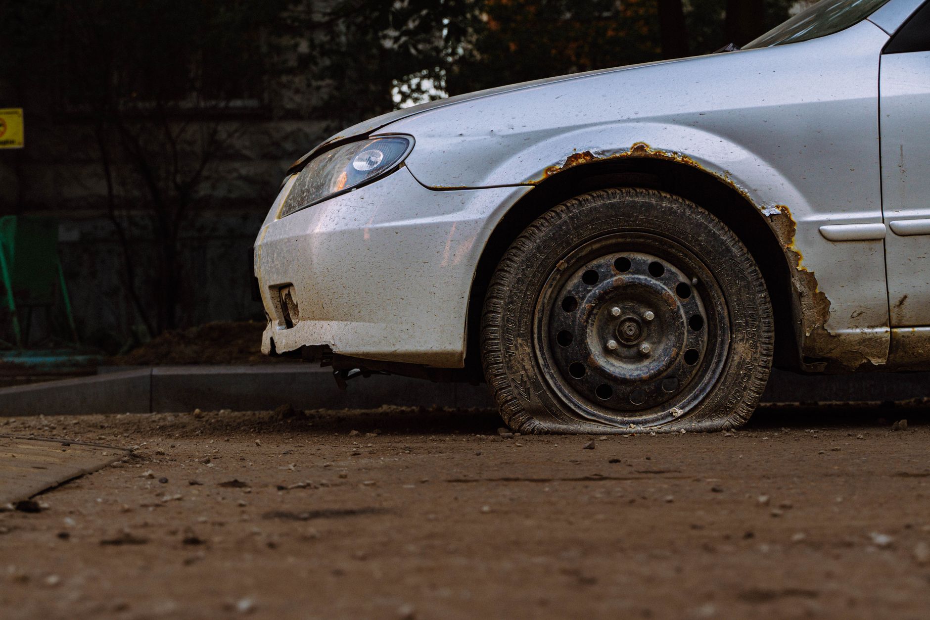 Flat tire